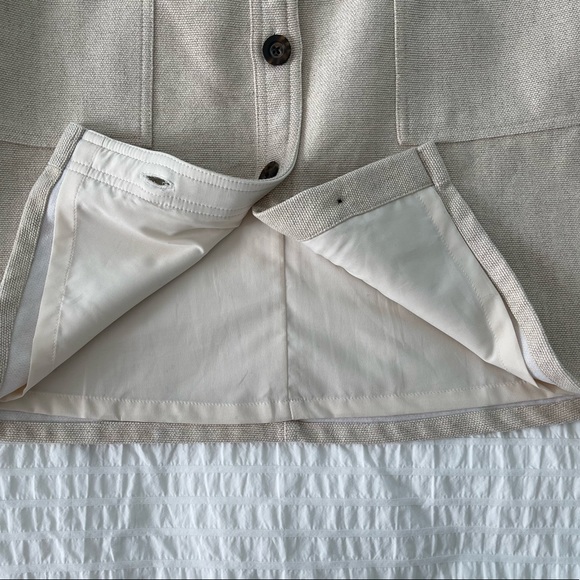 Cute Banana Republic Beige Mini Skirt - Picture 3 of 8